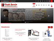 Tablet Screenshot of flashservis.com